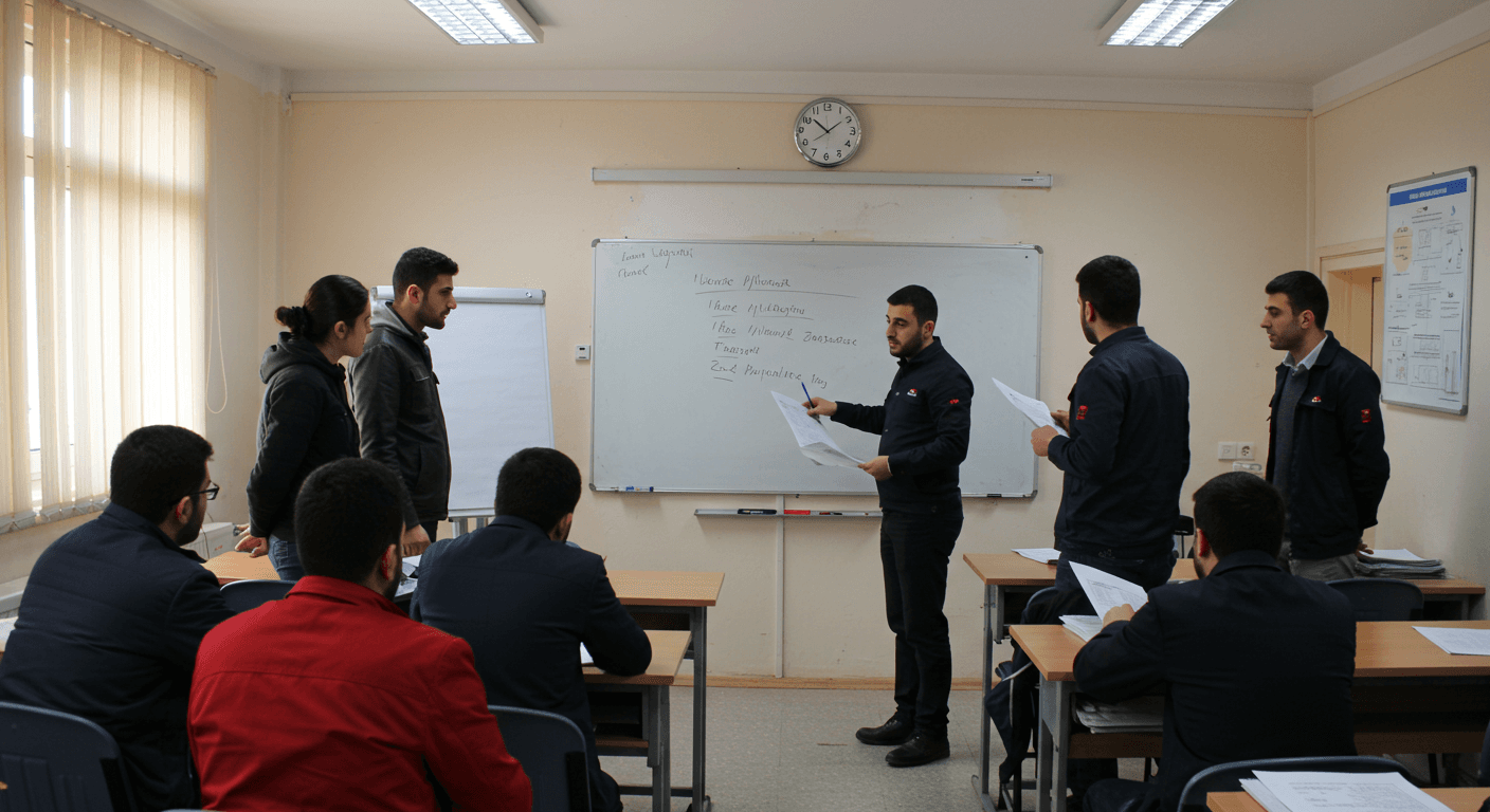 Bayındır iş güvenliği kursu eğitim sınıfı - sera ve çiçekçilik sektörüne özel İSG uzmanlığı eğitimi İzmir Bayındır