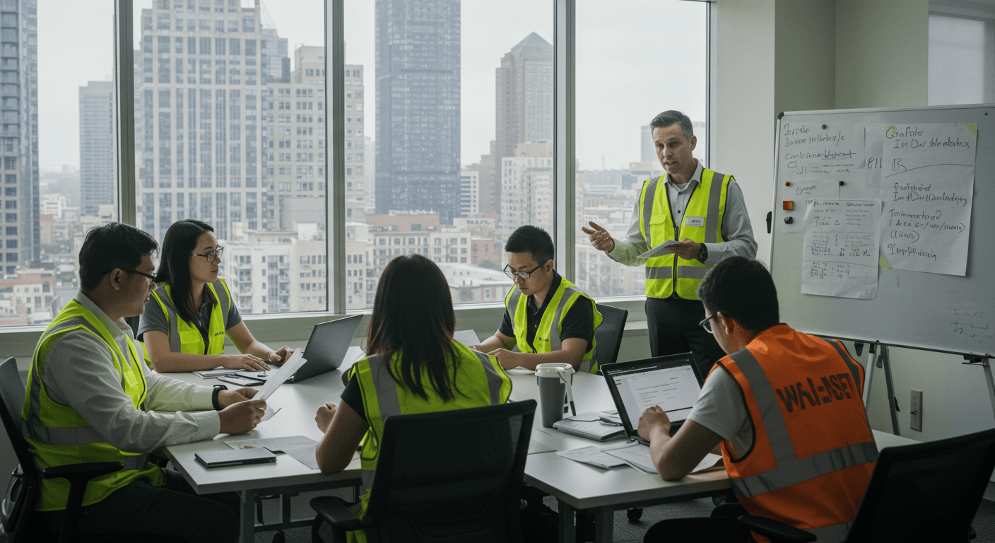 Bayraklı iş güvenliği kursu eğitim ortamı