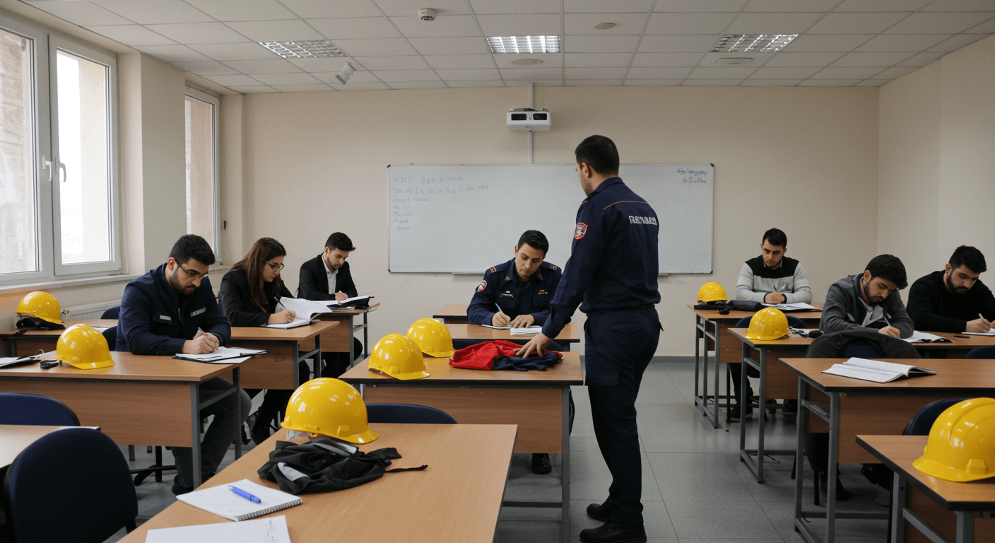Büyükçekmece iş güvenliği kursu eğitim sınıfı - Ofis Akademi İSG uzmanlığı eğitimi İstanbul Büyükçekmece
