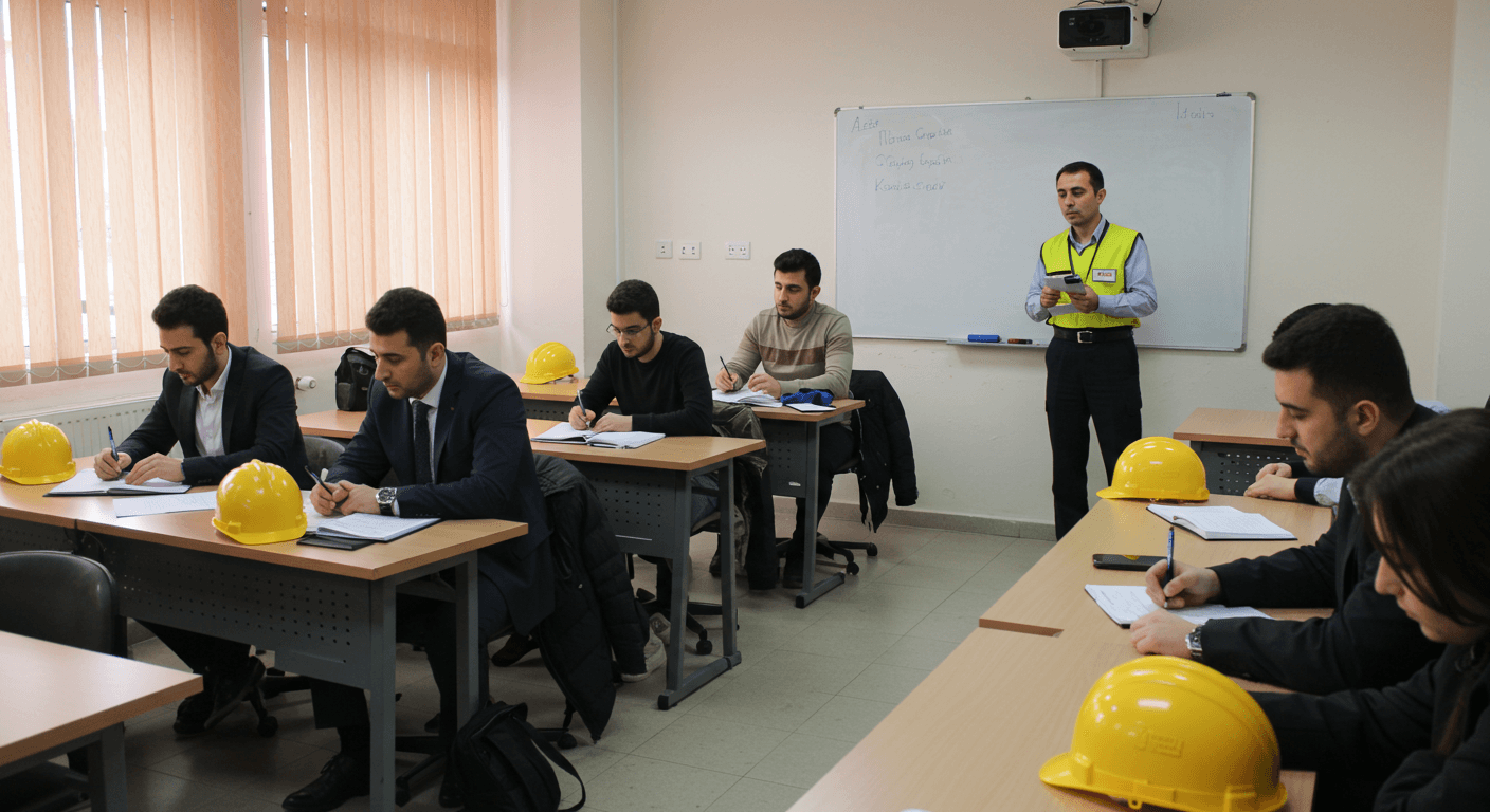 Çatalca iş güvenliği kursu eğitim sınıfı - Ofis Akademi İSG uzmanlığı eğitimi İstanbul Çatalca