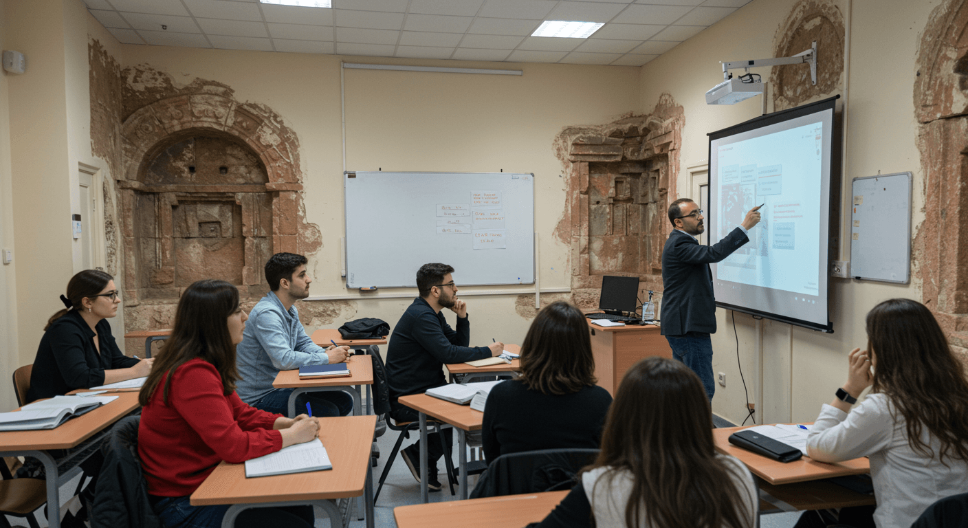 Demre iş güvenliği kursu eğitim ortamı - Antalya Demre İSG uzmanlık sertifika programı sınıf görüntüsü