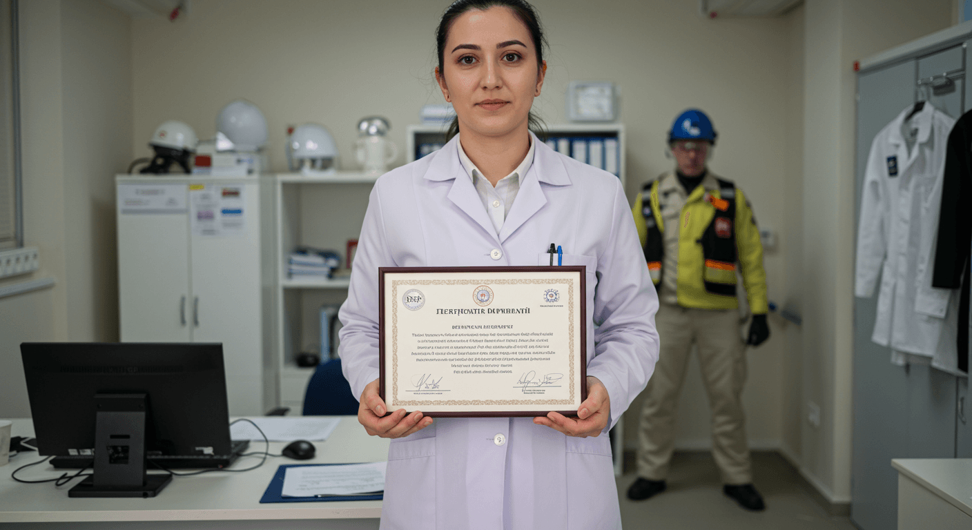 DSP Belgesi - İşyeri Hemşireliği Sertifikası