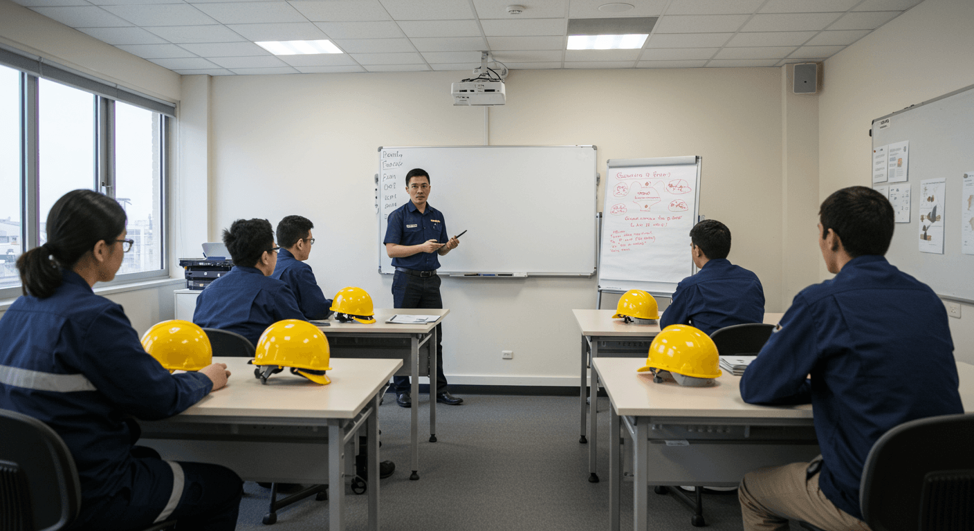 Gaziemir iş güvenliği kursu eğitim ortamı