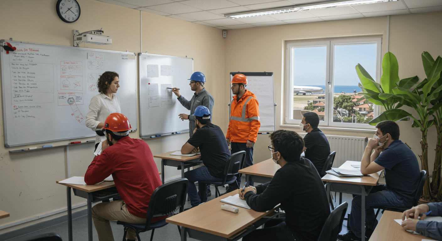 Gazipaşa iş güvenliği kursu eğitim ortamı - Antalya Gazipaşa İSG uzmanlık sertifika programı sınıf görüntüsü