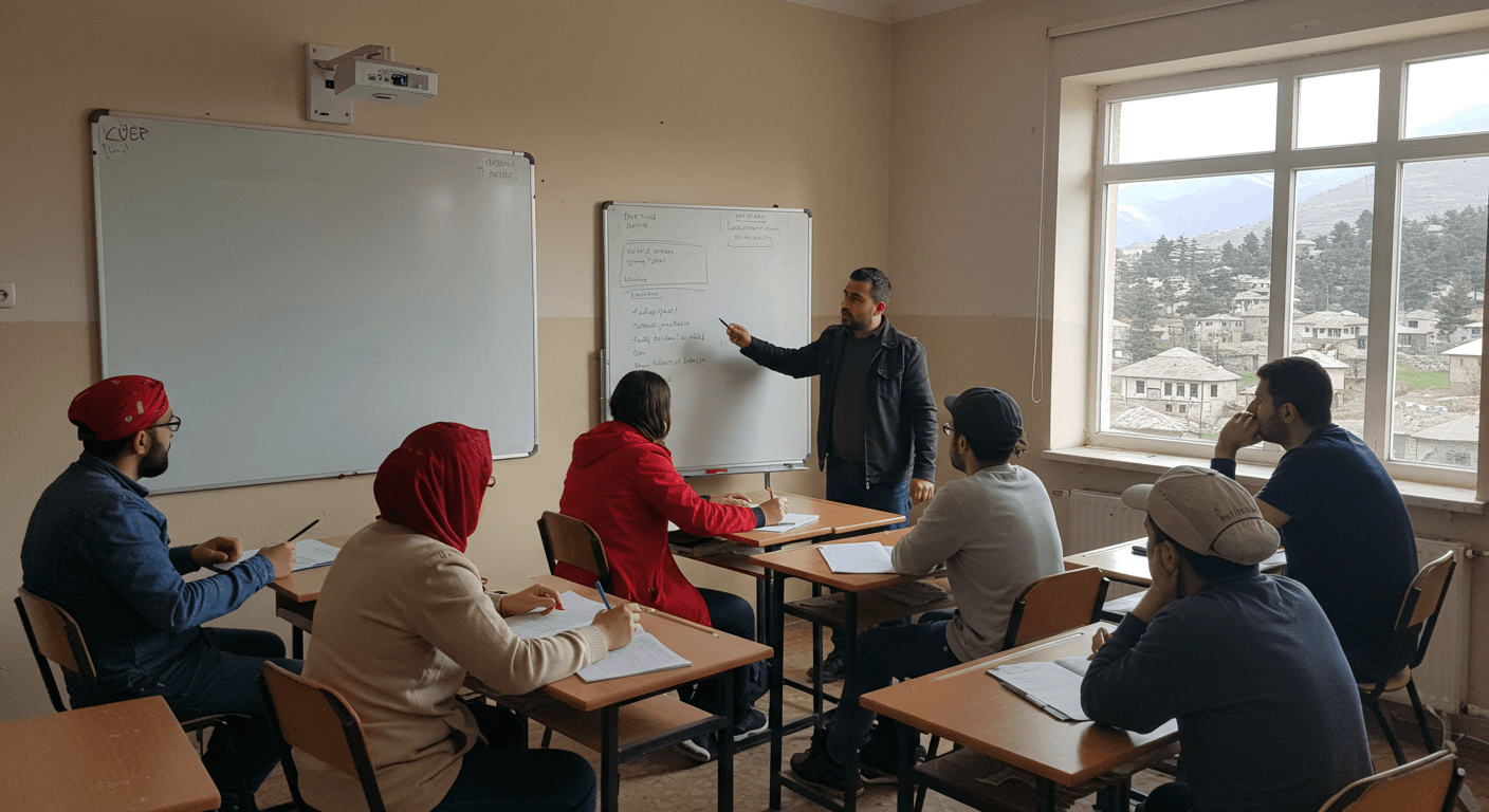 İbradı iş güvenliği kursu eğitim ortamı - Antalya İbradı İSG uzmanlık sertifika programı sınıf görüntüsü