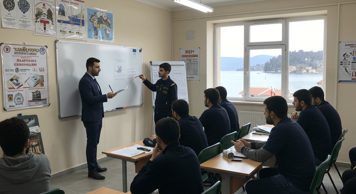İznik iş güvenliği kursu eğitim sınıfı - çini fırını restorasyon ve sera İSG uzmanlığı eğitimi Bursa İznik