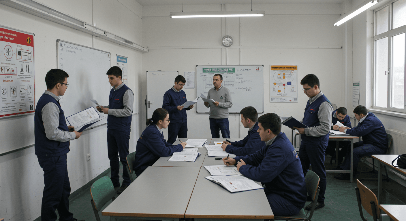 Karşıyaka iş güvenliği kursu eğitim ortamı