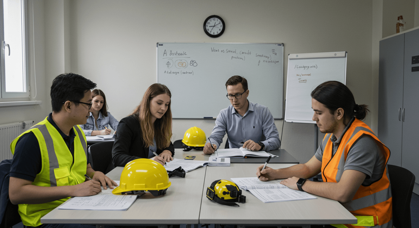 Kızılcahamam iş güvenliği kursu eğitim ortamı