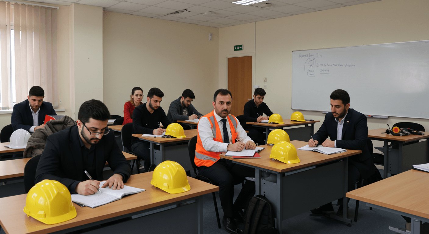 Sarıyer iş güvenliği kursu eğitim sınıfı - Ofis Akademi İSG uzmanlığı eğitimi İstanbul Sarıyer