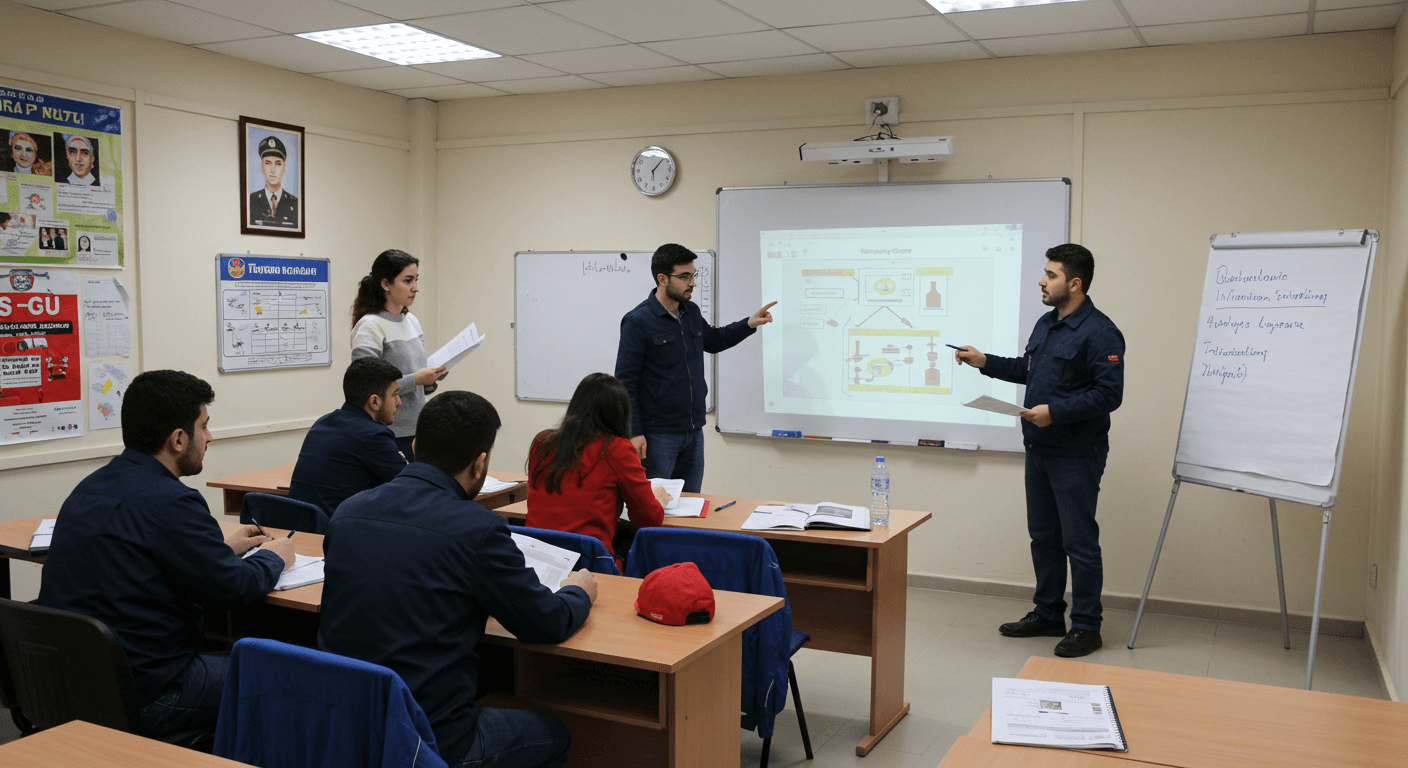 Seferihisar iş güvenliği kursu eğitim sınıfı - Ofis Akademi İSG uzmanlığı eğitimi İzmir Seferihisar