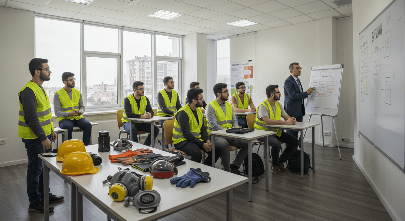 Yenimahalle iş güvenliği kursu eğitim sınıfı - Ofis Akademi İSG uzmanlığı eğitimi Ankara Yenimahalle