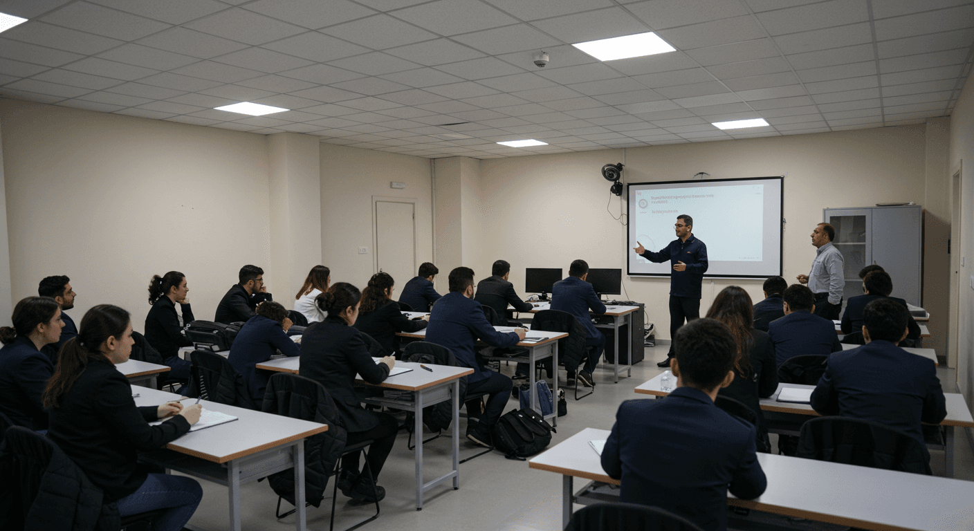 Diyarbakır Yenişehir iş güvenliği kursu — UNESCO bazalt sur restorasyonu rope-access güvenliği, kamu bina Legionella risk değerlendirmesi ve gastronomi tandoor CO izleme İSG eğitimi